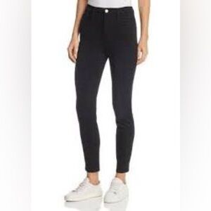 Frame Ali High Rise Cigarette Jeans in Noir - NEW - Size 26